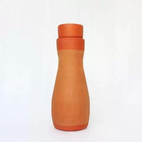 Terracotta Water Bottle : Curv 1 Ltrs