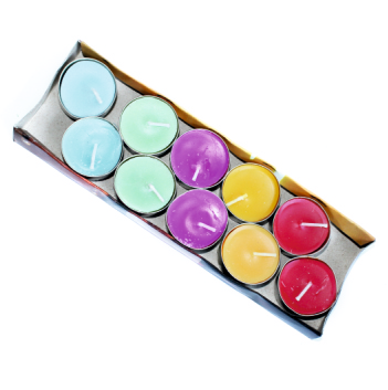 TEALIGHT Paraffin Wax Candles – Set of 12 Trays