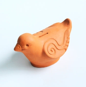 BIRD MONEY BANK Terracotta Coin Bank (Set of 2)