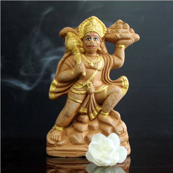 Parvata Hanuman (S2) Terracotta Idol