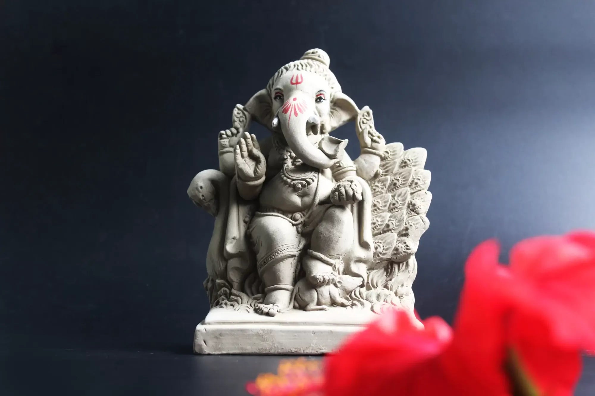 Bal Ganesh Idol – Eco-Friendly Handcrafted Clay Idol
