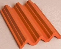 TRIPLE M CHANNEL Natural Terracotta Tiles (2 Pieces Sample Pack)