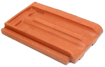 ROOFING TILE Natural Terracotta Weathering Tiles (2 Pieces Sample Pack)