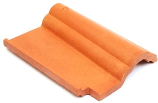 ROYAL TEILOR Natural Terracotta Sloped Roof & Wall Tiles (2 Pieces Sample Pack)