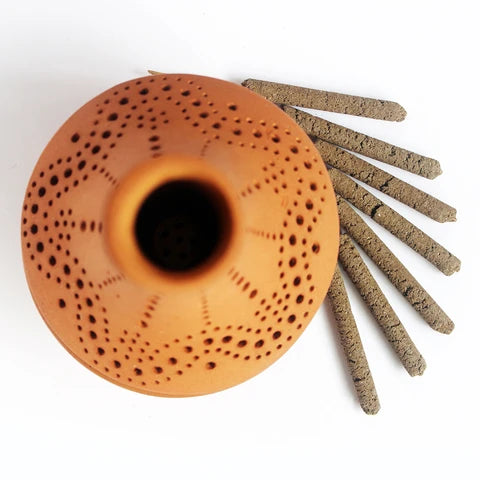 “FOUNTAIN” Incense Stick Stand with Pure Dhuna