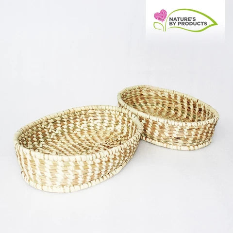 Sabai Grass Oblong Shaped Multi Utility Basket