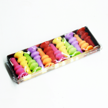 Mini Standee Perfumed Candles Set of 12