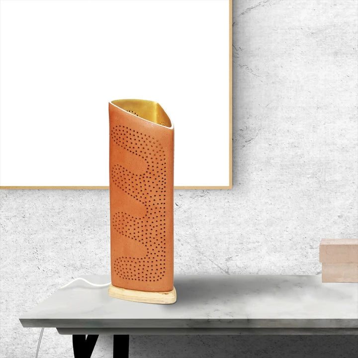 Trigo Wooden Base Table Light