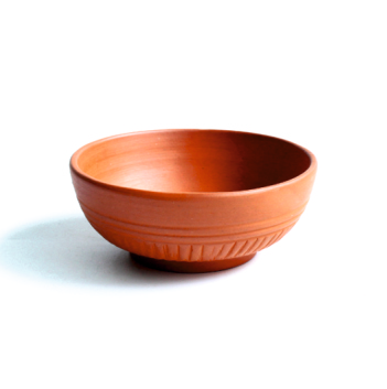 BOWL (M) Terracotta Unglazed Serving Bowls (Set of 6)