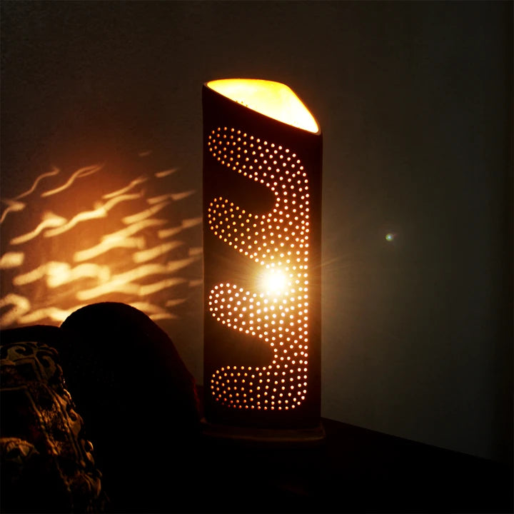 Trigo Wooden Base Table Light