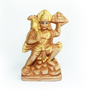 Parvata Hanuman (S2) Terracotta Idol
