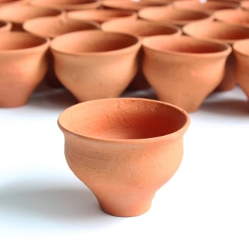 CONE Kullad 2 Natural Terracotta Party Pack (60ml, Set of 24)