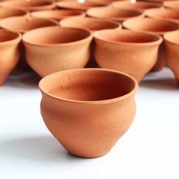 CONE Kullad 1 Natural Terracotta Party Pack (100ml, Set of 24)