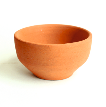 Small Unglazed Natural Terracotta Serving Bowl Set | 60ml, Set of 12