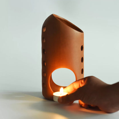 Cylinder Candle Stand / Holder + 2 tealights Free