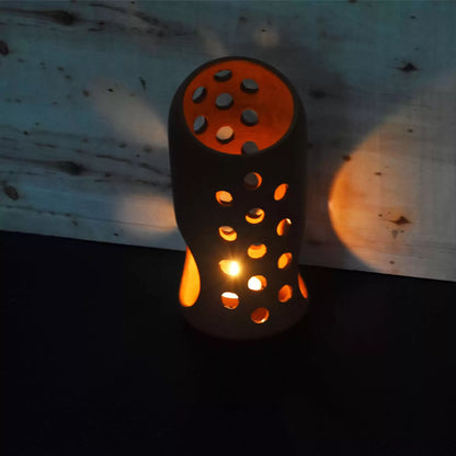 Cylinder Candle Stand / Holder + 2 tealights Free