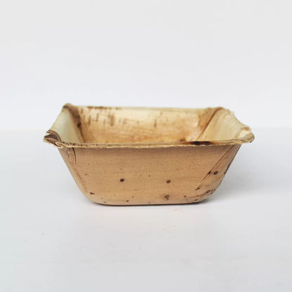 Areca Leaf Large Square Soup / Curry Bowl – Set of 100