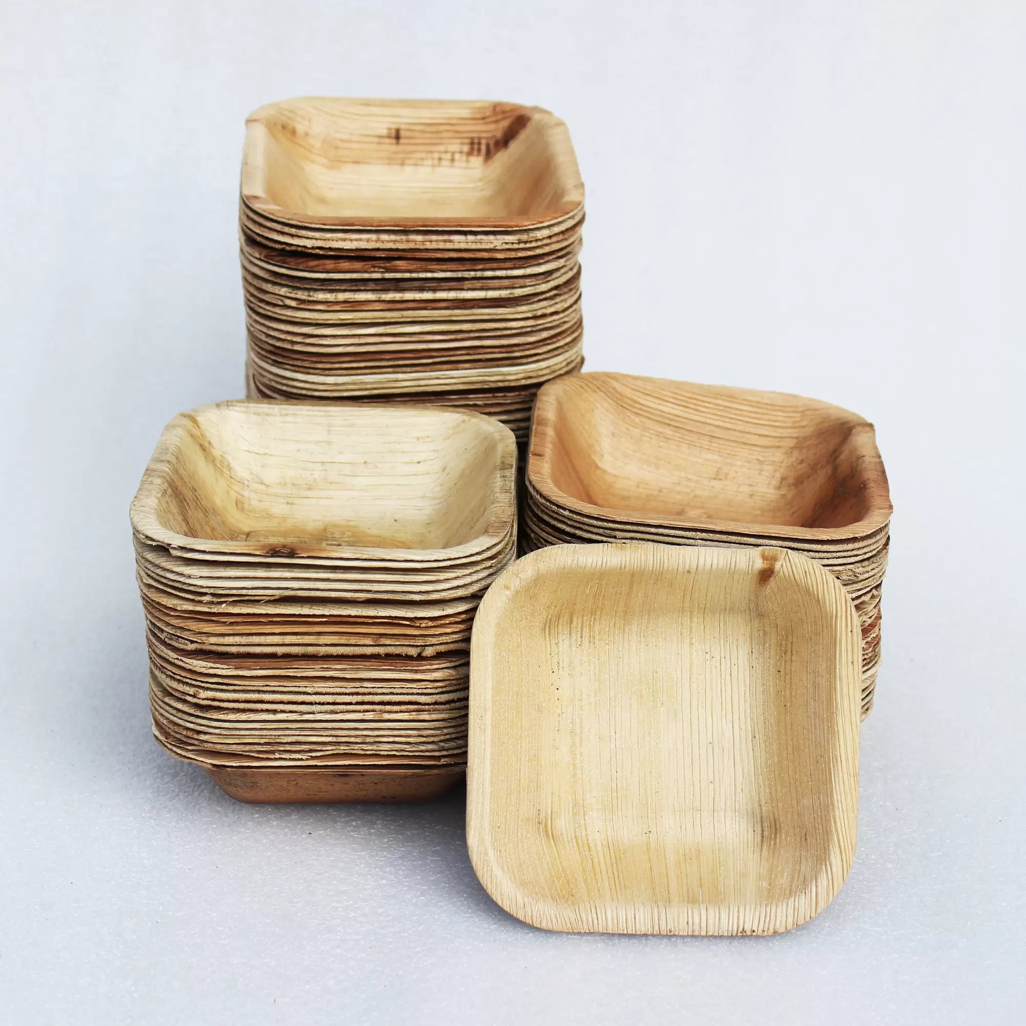 Areca Leaf Medium Size Sabji / Curry Bowl – Set of 100