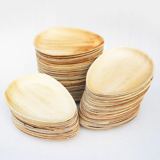 Areca Leaf Oval Plate – Set of 100