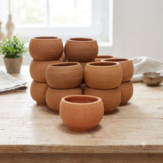BALL Terracotta Candle Pot (Set of 100)