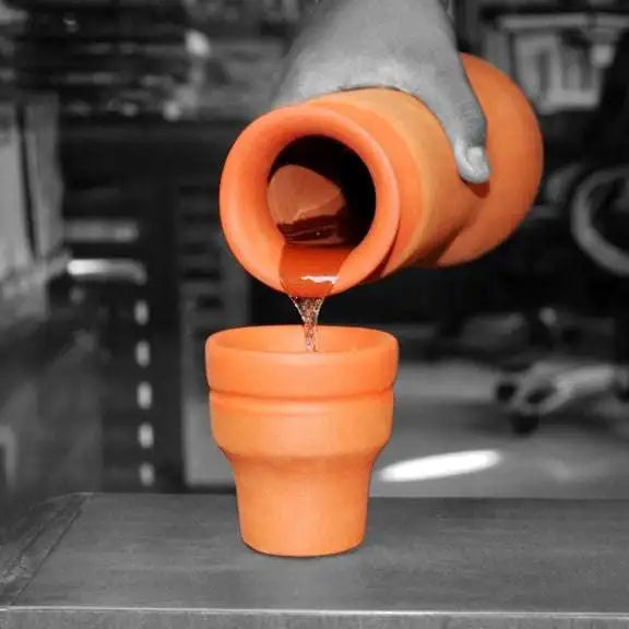 Terracotta Water Bottle : Bulb  1 Ltrs