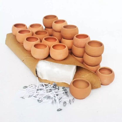 Ball Candle Making Kit Set Of 25