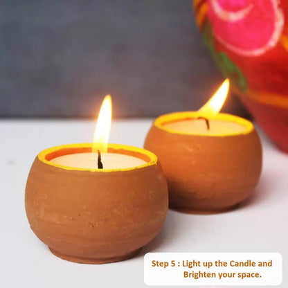 Ball Candle Making Kit Set Of 25