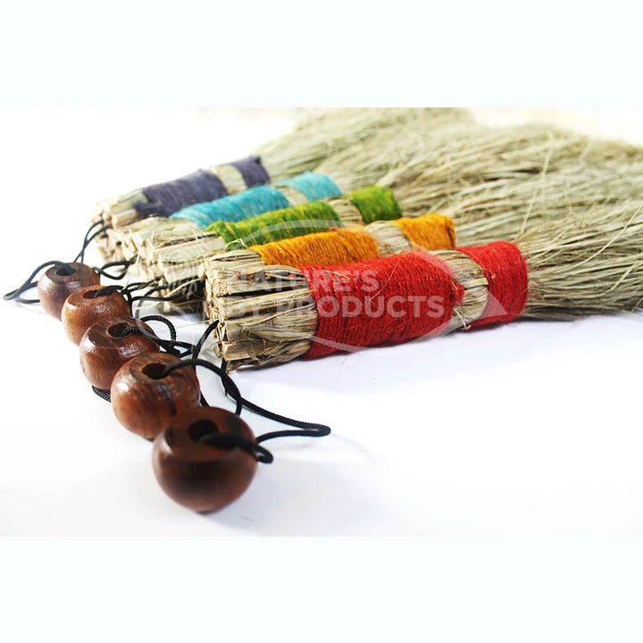 SET OF 5 : Natural Date-Palm Brooms (Khajur Jhadu) : Eco-friendly / Biodegradable