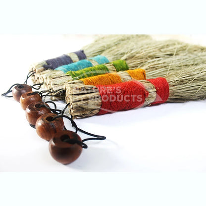 SET OF 5 : Natural Date-Palm Brooms (Khajur Jhadu) : Eco-friendly / Biodegradable