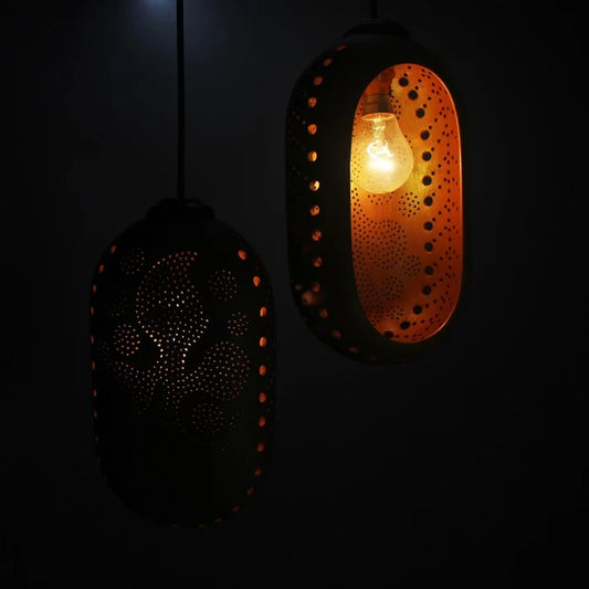 Cazul Terracotta Hanging Light