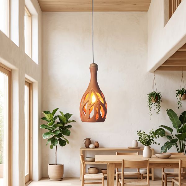 Coco XL3 Terracotta Pendant Light