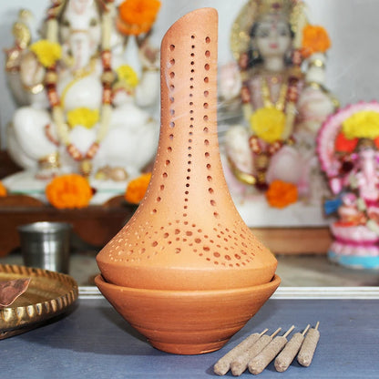 “FOUNTAIN” Incense Stick Stand with Pure Dhuna