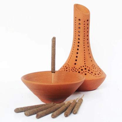 “FOUNTAIN” Incense Stick Stand with Pure Dhuna