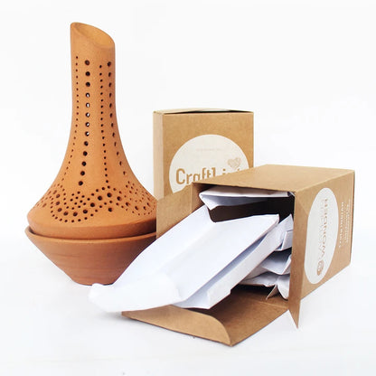 “FOUNTAIN” Incense Stick Stand with Pure Dhuna