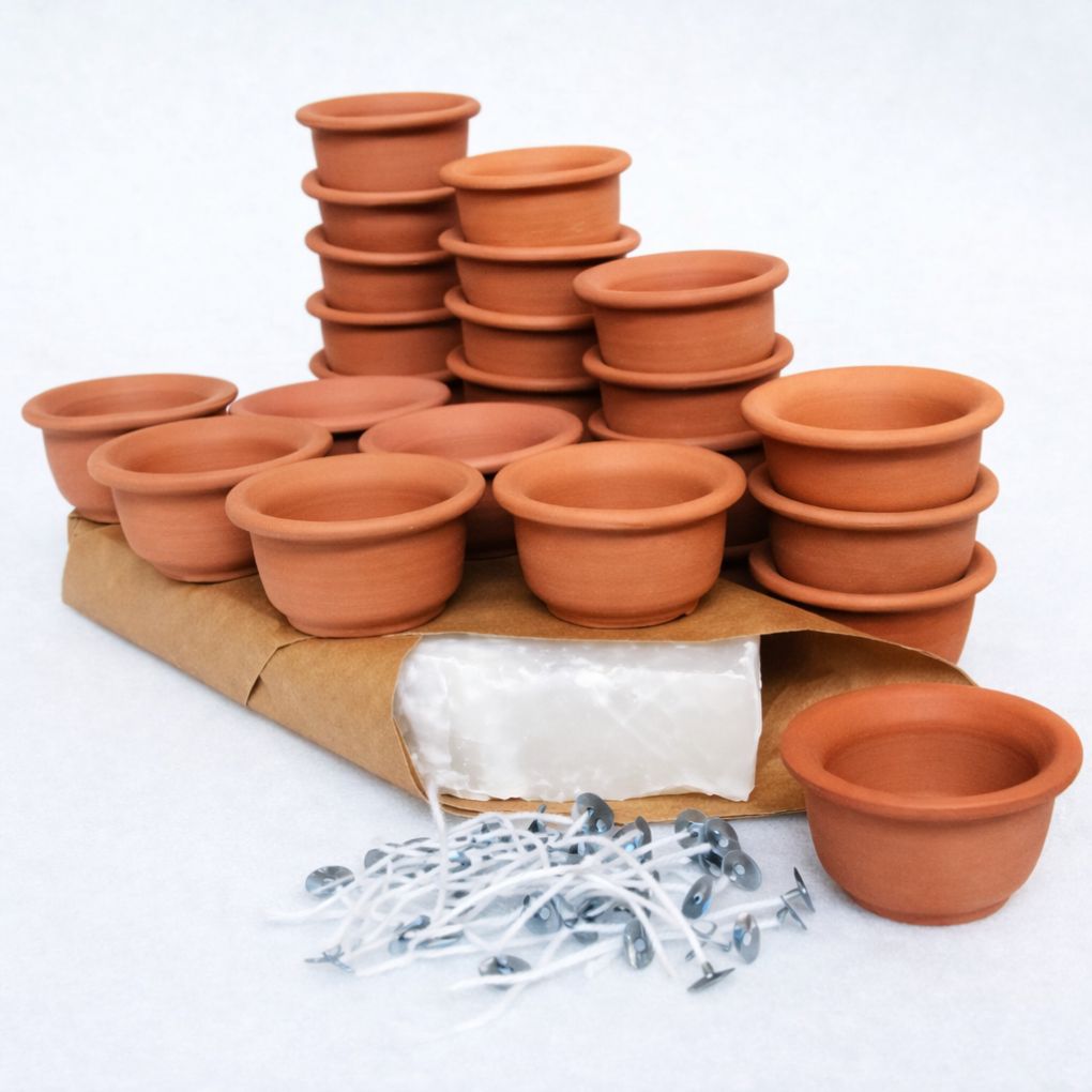 Hat Candle Making Kit Set of 25