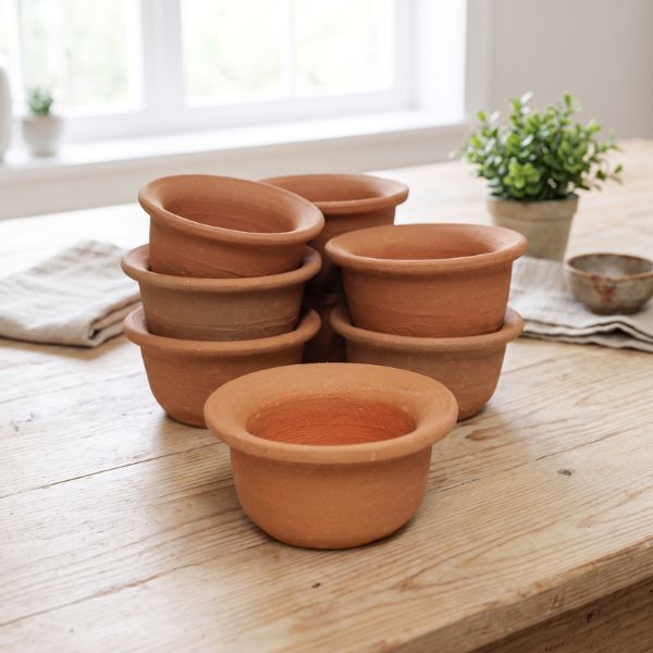 HAT Shaped Terracotta Candle Pot (Set of 100)