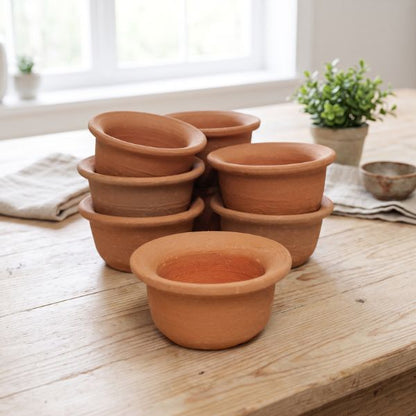 HAT Shaped Terracotta Candle Pot (Set of 100)