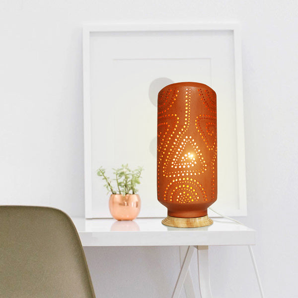 “BARREL” (L) : Decorative TABLE LAMP
