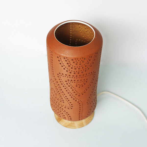 “BARREL” (L) : Decorative TABLE LAMP