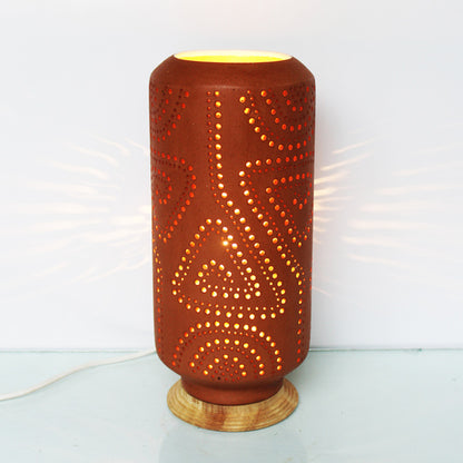 “BARREL” (L) : Decorative TABLE LAMP