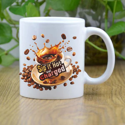Printed Ceramic Coffee Mug