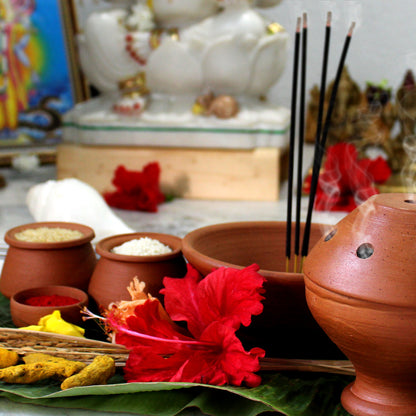 Puja Kit : Assorted Combinations Of Terracotta Products