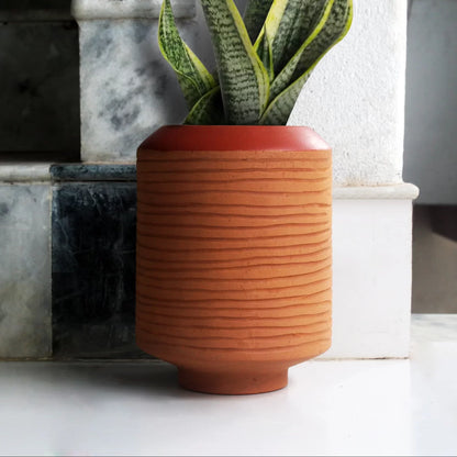 Barrel (XL) Terracotta Planter