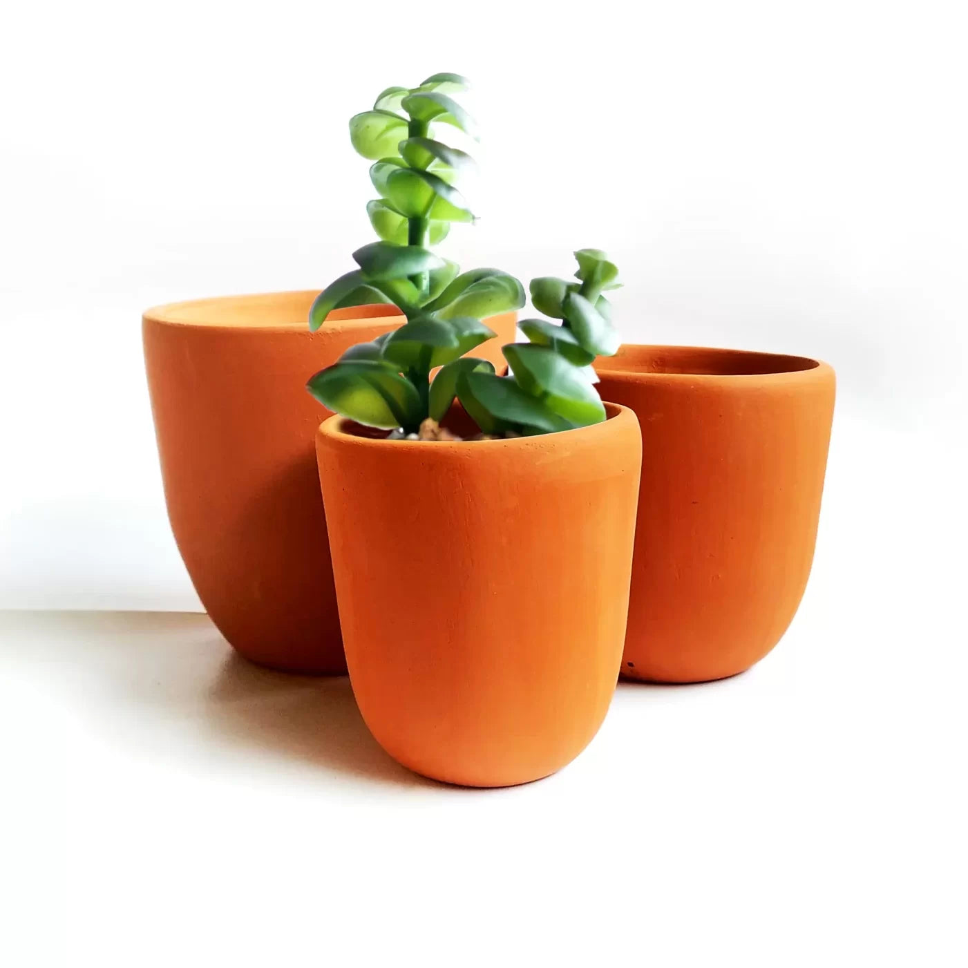 Cone Classic Terracotta Planter : Set Of 3