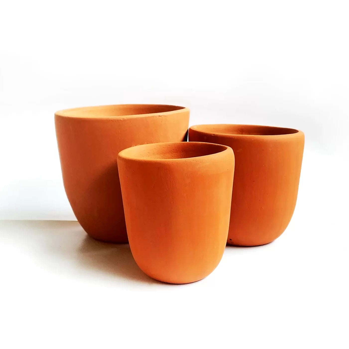 Cone Classic Terracotta Planter : Set Of 3