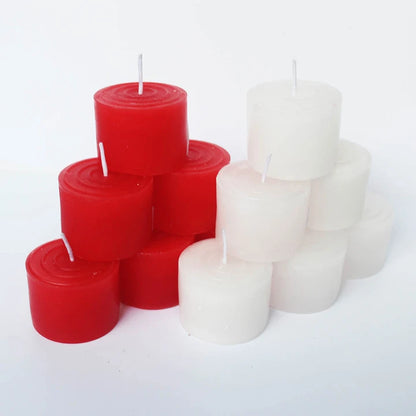 Christmas Special PILLAR Candles 12 Pcs