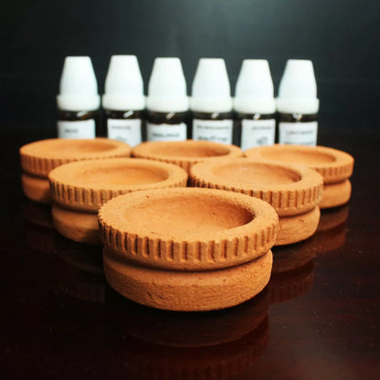Porus Terracotta Tablet “Tech” Air Aroma Diffuser for Car