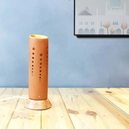 Straw Decorative Terracotta Table Light