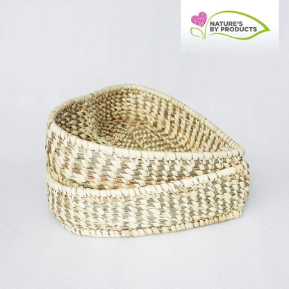 Sabai Grass Heart Shaped Multi Utility Basket