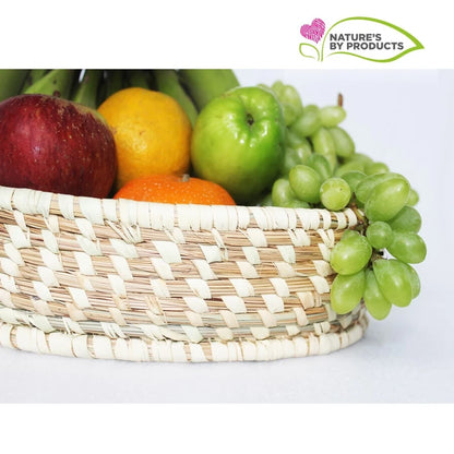 Sabai Grass Heart Shaped Multi Utility Basket